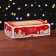 Folding box with a window for marshmallows "House of Santa Claus", 25 x 15 x 7 cm