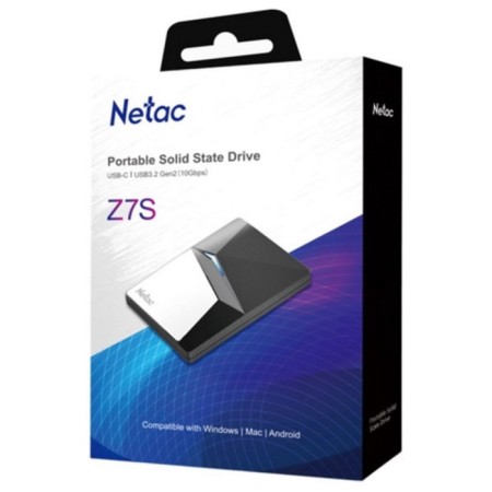 External SSD NETAC 960GB Z7S Aluminium Steel Plastic-9