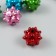 Busina for creativity plastic "Ball with thorns, glossy metallic" mix 1,7x1.7x1.7 cm