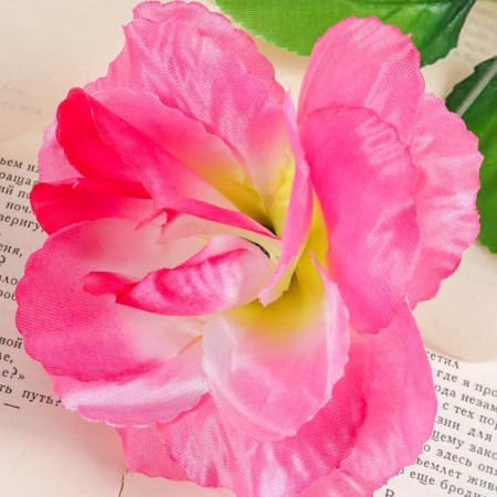 Artificial flowers "rose pink" 40 cm-1