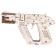 Wooden designer "Blaster", pistol - elaboration