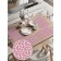 A set of napkins for setting the table “Many butterflies”, rectangular, rounded edges, size 30x46 cm, 4 pcs