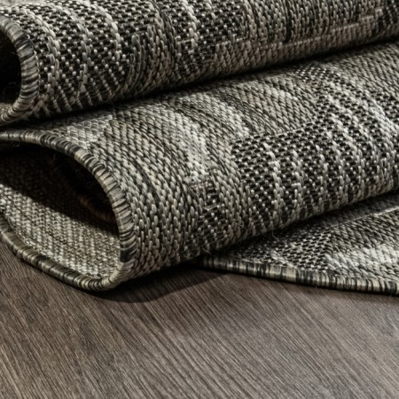 Oval Merinos Kair, size 200x290 cm, Gray color-3