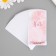 Stick Paper Gratitude "Hello. Palm leaves" Pink set 50 pcs 10x5 cm