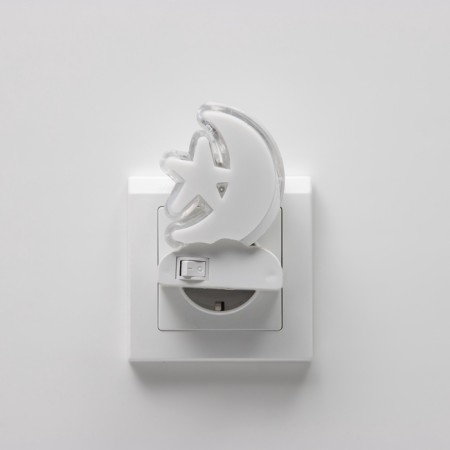Nightlight plastic month 8*5.5*5 cm risalux-6