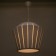 Lamp Bayerlux 1673/1bl E27 40W light blue 48x48x36-136 cm