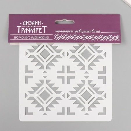 Tile stencil 15x15 cm-2