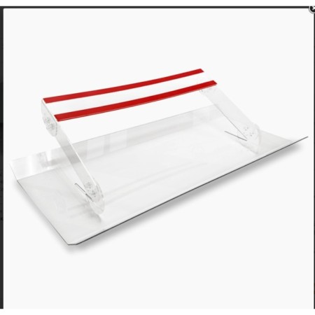 Screen for wall air conditioner 700 × 335, plastic 2 mm, in a protective film-3