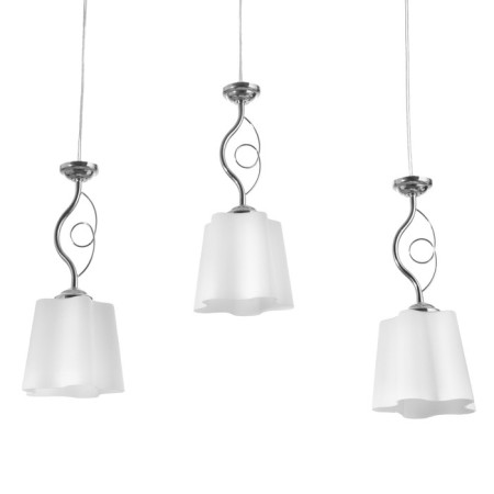 Economic light Martina 3x40W E27 Chrome 60x14x65 (31) cm-1