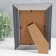 Photo frame plastic 10x15 cm "Golden petals of chamomile" black 19.5x14.5 cm