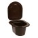 Bucket-hut, h = 20 cm, 11 l, brown