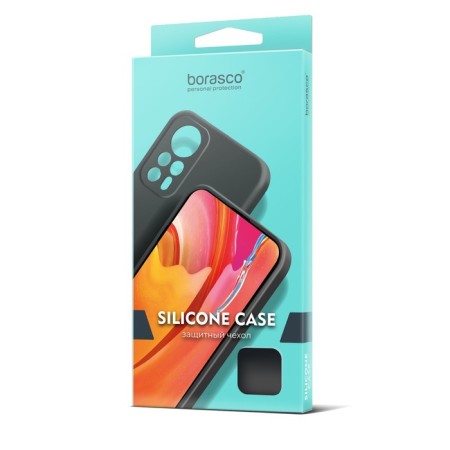 Borasco Mate case for Itel A70, silicone, black-7