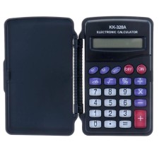 Pocket calculator, 8-bit, KK-328, with a melody