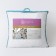 Pillow "Edda", size 50x70 cm, tick