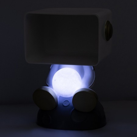 Luminaire-Column "Space" LED USB gray 35x25x47cm Risalux-3