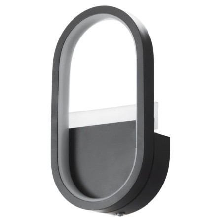 Bra "Hollando" LED 16W 6000K Black 12x5x22 cm-3