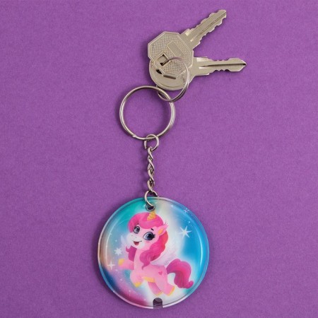 Trick flashlight "Unicorn", 5 x 5 cm.-3