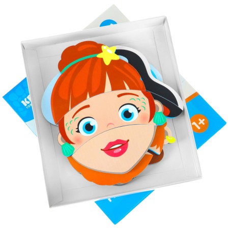 Soft puzzle for kids “change places”, 9 parts, species mix, crush me-16