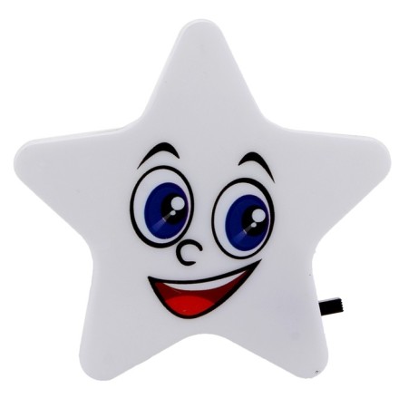 Night Plastic LED "Star" mix 8x8x2.5 cm Risalux-8