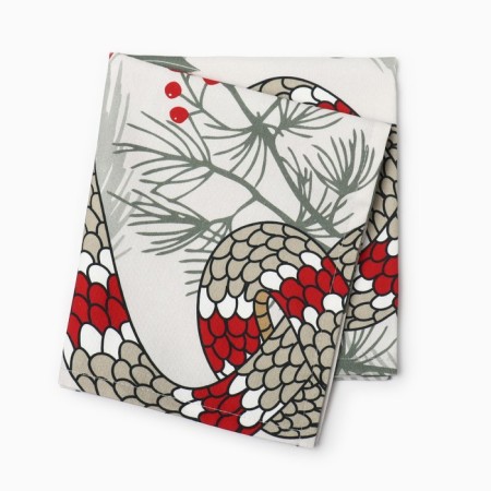 Kitchen towel: New Year "Ethel" warm wishes 40x70 cm, 100% HL, sarzha 190 g/m2-4