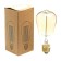 Incandescent lamp Vintage "Retro", ST64, 40 W, E27, 230 V, 145x64 mm, warm white