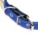 Sprinkle collar with lining, 57 x 2.5 cm, Osh 35-45 cm, blue