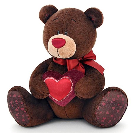 Soft toy "Choco with the heart"
