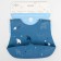 Blory for feeding "Northern Bear" silicone with pockets, blue color