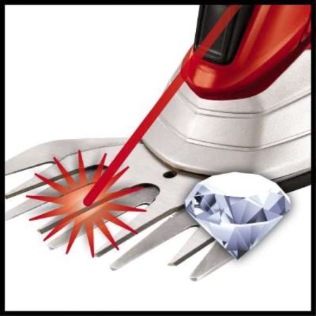 Einhell GE-CG 12 LI, 12 V, interchangeable nozzles, telescopic handle-1