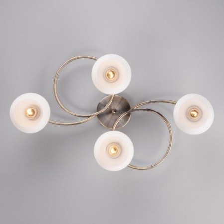 Alba chandelier, 4x40W E27, bronze color-1