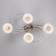 Alba chandelier, 4x40W E27, bronze color