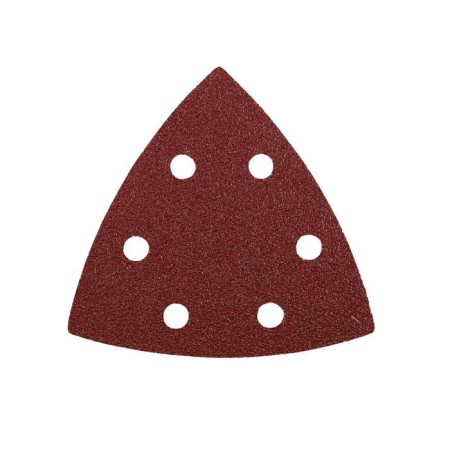 Grinding triangle KWB Delta, 93x93x93 mm, K120, aluminum oxide, Velcro, 5 pcs