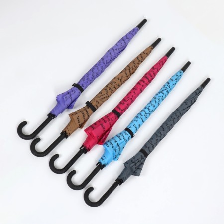 Umbrella - a semi -automatic “country” cane, 8 knitting needles, r = 46 cm, color mix-3