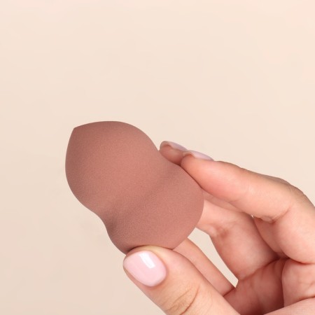 Makeup sponge "Amphora", 6 × 4 cm, increases when getting wet, color mix-3