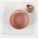 Baby plate on a suction cup 350 ml., M&B, 12xx12x8, dusty rose