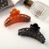 Hair crab "gloss" loops mini, 9.5 cm, mix
