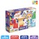 Puzzle "Santa Claus and Snow Maiden", a large gift box, 24 elements