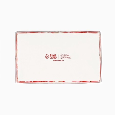 Box for 2 sweets with cells "from the heart", 10 x 6 x 3 cm-3