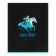 Notebook of 48 sheets in the Gentlemen cage, covered cardboard, metallization, mix