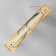 ETENES STAS 3XGU10 gold 50x6.5x16.5 cm