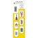 Magnetic bookmarks. Friends 6 Bakes of semicircular