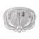 Chandelier 55727/400 CR chrome 4x40W E14 LED-RBP PDU 40x40x21cm