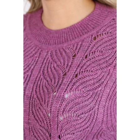 Female jumper, size 52, purple color-11