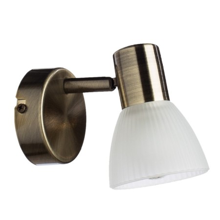Spot Parry 1x40W E14, bronze 8x8x15 cm