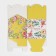 Confectionery box with a window, a chest, packaging, “watercolor flowers” ​​20 x 20 x 20 cm