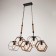 Lamp Bayerlux 85217/5 E27 40W Black 78x16x62-117 cm
