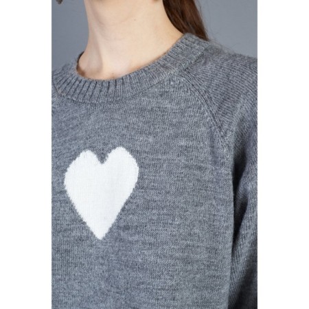 Jumper female elongated Eliseeva Olesya, size 50-52, color gray-1
