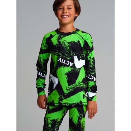 Thermal complex for a boy: trousers, sweatshirt, height 152 cm-1