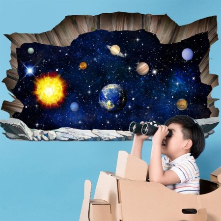 Sticker 3D Interior space 90*50cm-3