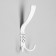 Hook-lick No. 31, polymer white, 30 pcs